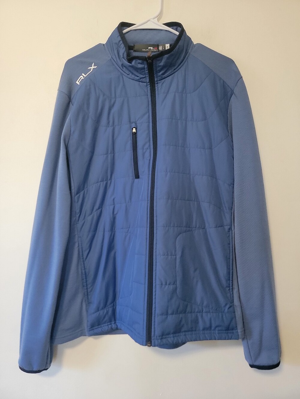 Ralph Lauren RLX Light Quilted Jacket in Slate Blue